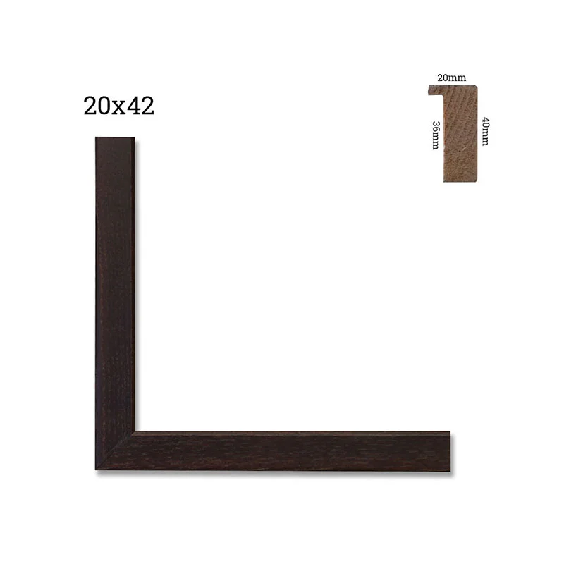 Κορνίζα κουτί διαστάσεων 40mm X 20mm για κάδρα
